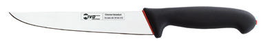 Ivo 93050.15.01 DuoPrime 15cm Kasap Bıçağı Siyah/Kırmızı - IVO CUTELARIAS LDA